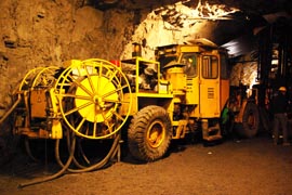 Mine Machines Underground Tractor