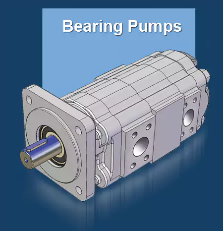 Bearing Pump Blue - 450 x 466