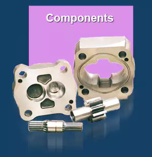 Hydraulic Pump Components Purple - 300 x 311