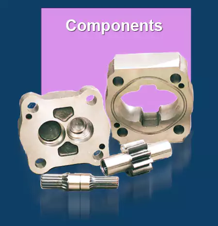 Hydraulic Pump Components Purple - 450 x 466